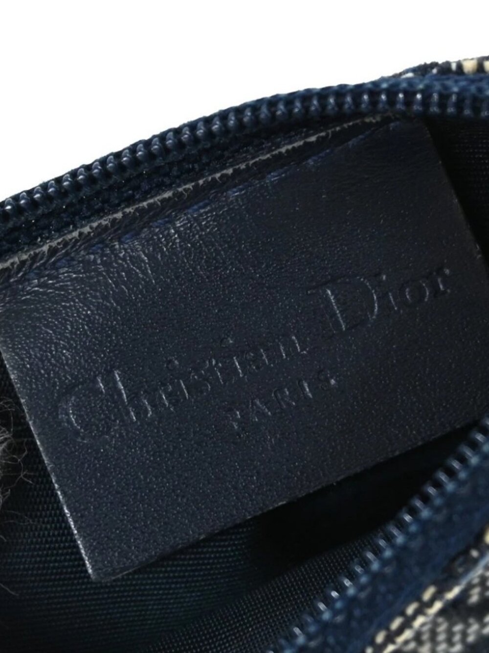 Christian Dior Trotter Saddle Coin Purse Wallet Mini Pouch Bag TR0032 NQ03655 - Picture 5 of 6